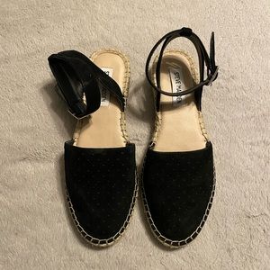 Steve Madden ankle wrap espadrilles size 7.5